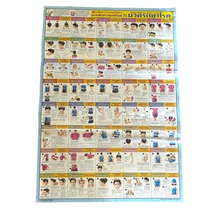 Plakat P5 Selv Massage 53x78 cm