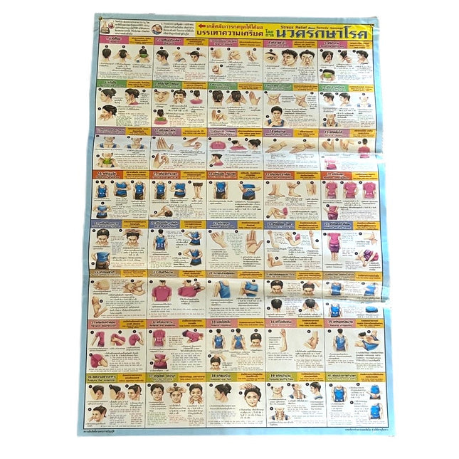 Plakat P5 Selv Massage 53x78 cm