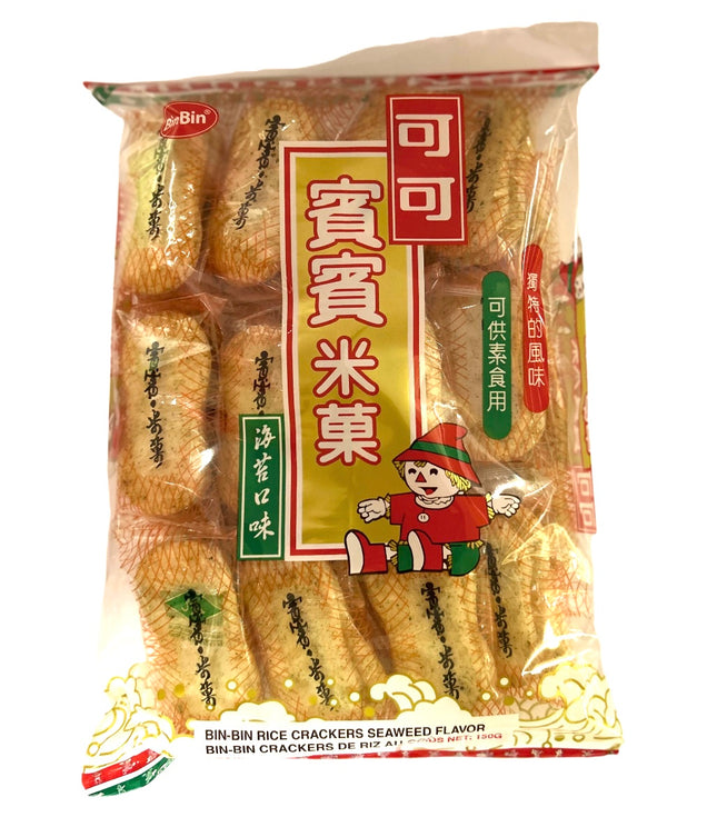 Rice Crackers Seaweed 150g