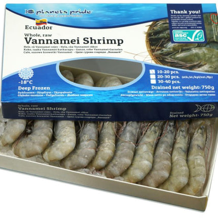 Vannamei Shrimp 10-20 stk