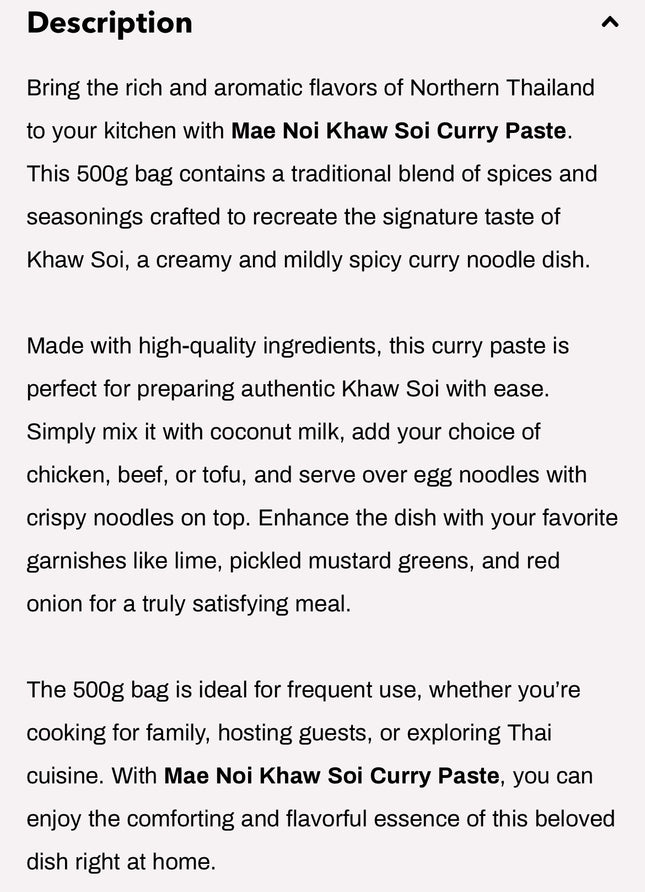 Khaw Soi Karry Pasta
