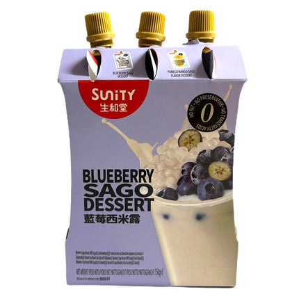 Blueberry Sago Dessert
