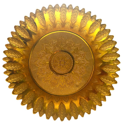 Thai Skål ø 29cm Guldfarvet
