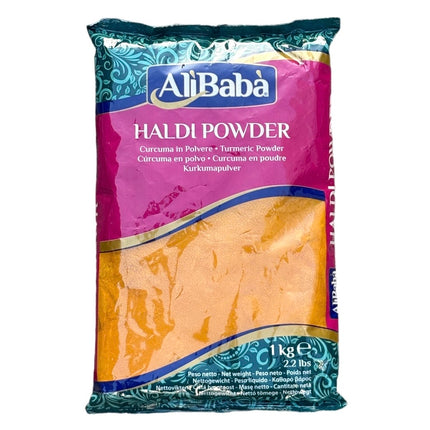 AliBaba Gurkemeje Pulver 1 kg Haldi Powder