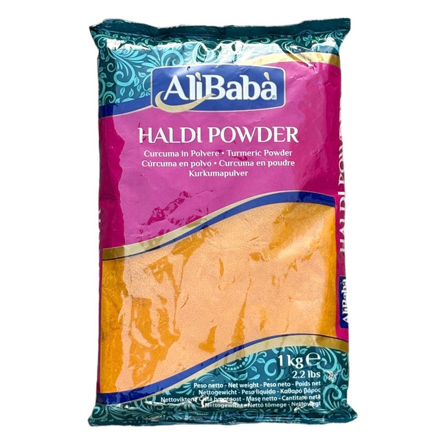AliBaba Gurkemeje Pulver 1 kg Haldi Powder