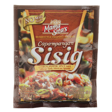 Mama Sita"s Capampangan Sisig Citrus-Pepper Spice Mix
