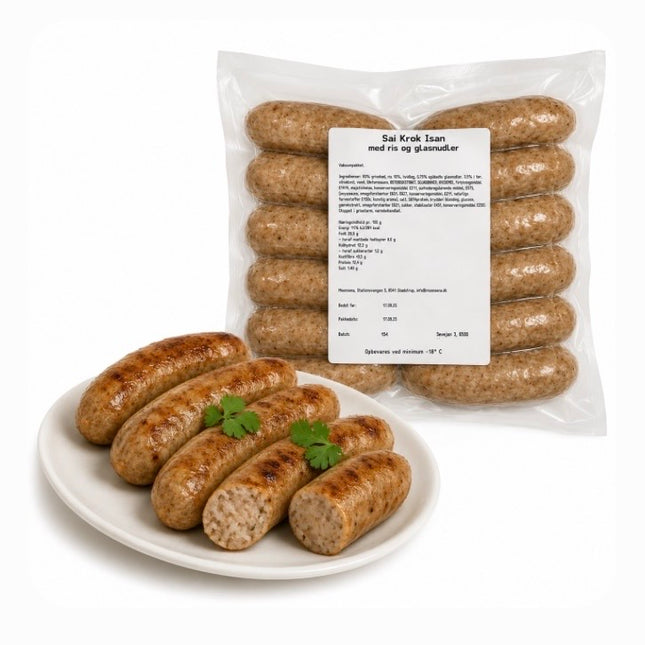 Sai Krok Isan Pølser Med Ris & Glasnudler 500g