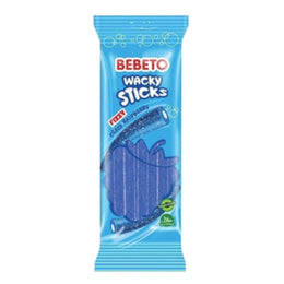 Bebeto Vingummi Wacky Sticks Hindbær