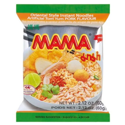 Tom Yum Instant Noodles with Pork Flavor