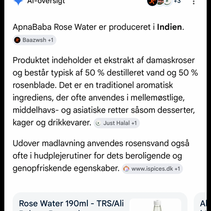 Ali Baba Rosenvand 190ml
