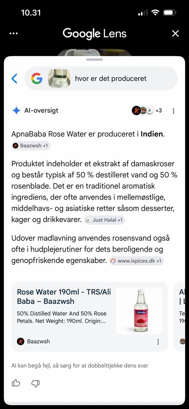 Ali Baba Rosenvand 190ml