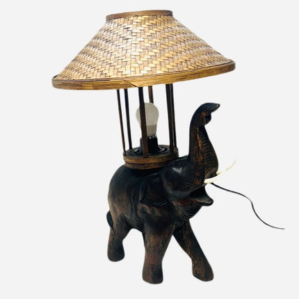 Bordlampe Stående Elefant B29 D30 H47 cm
