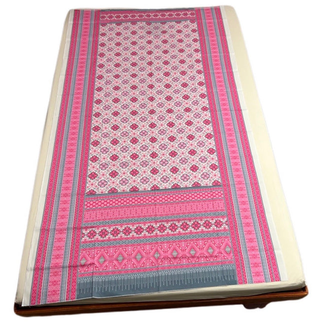 Top Lagen Pink/Grå 1075 x 1980 mm