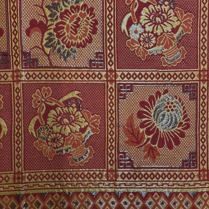 Sengetæppe Orange Mønster 1750x2050 mm