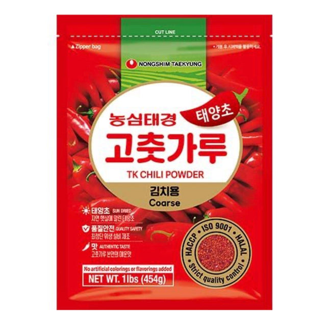 Nongshim Gochugaru Rød Groft Peberpulver 454G
