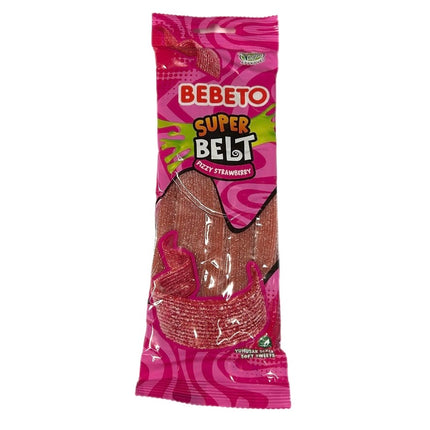 BEBETO Super Belt Fizzy Strawberry 180g