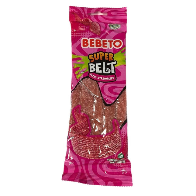 BEBETO Super Belt Fizzy Strawberry 180g