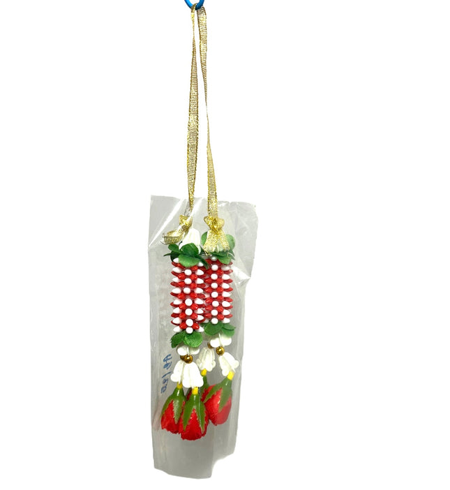 Rød Thai Rose Jasmine Garland 4x13cm