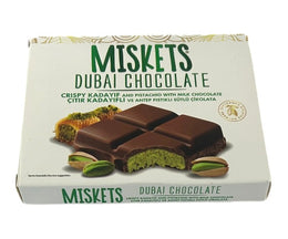 Miskets Dubai Chocolate - Mælkechokolade Med Kadayif & Pistacie