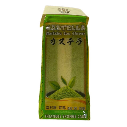 Castella Kagetrekant Matcha-Smag