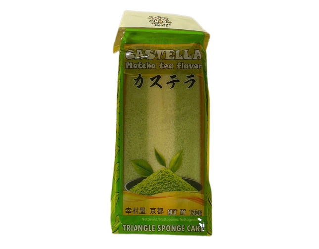 Castella Kagetrekant Matcha-Smag