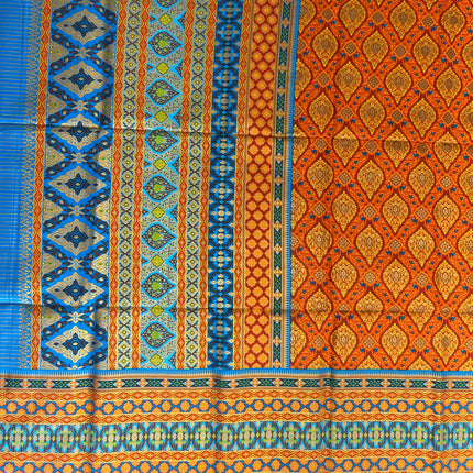 Top Lagen Orange Mønster 1060 x 1950 mm