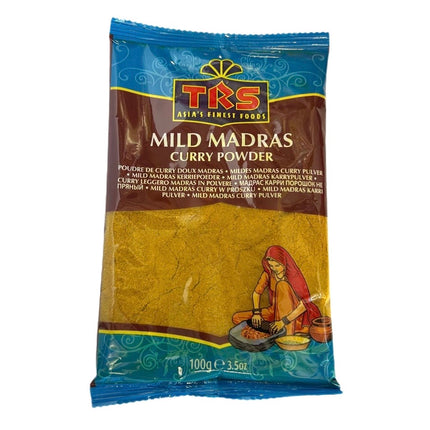 TRS Madras Karry pulver, Mild 100g