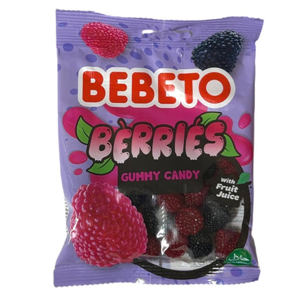 BEBETO Vingummier Med Bær Smag 80g