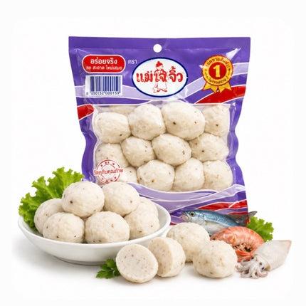 Fiskebolle m/Blæksprutte