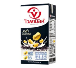 Vitamilk Double Black Sojamælk Med Sort Sesam Og Sorte Ris