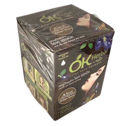 OK Herbal Color Care Shampoo - Golden Brown