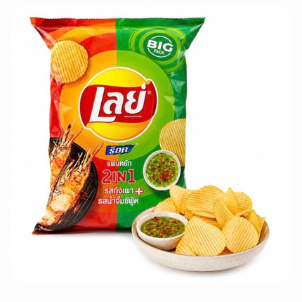 Lays 2in1 Kung Pao & Skaldyr Smag