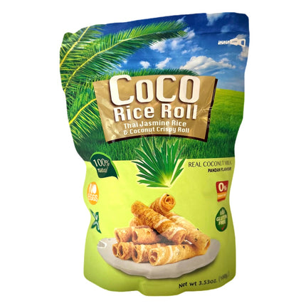 Ris & Kokos Rulle med Pandan