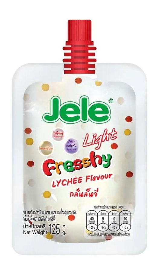 Jelly Litchi Smag 3x125g