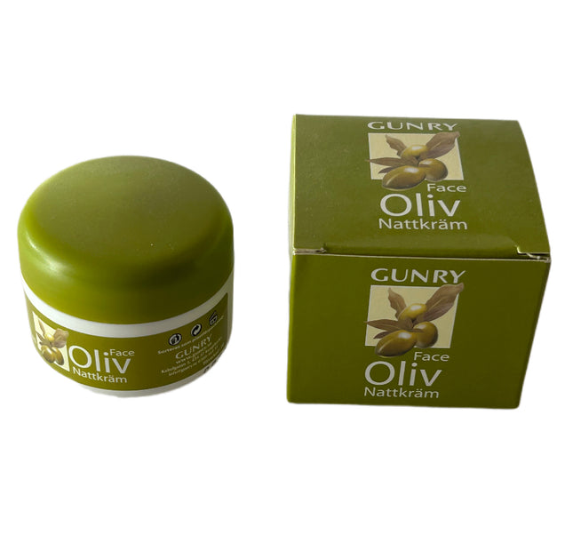 Gunry Face Oliv Nattkräm