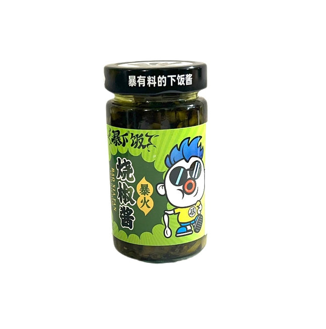 Stærk Grøn Chilipasta