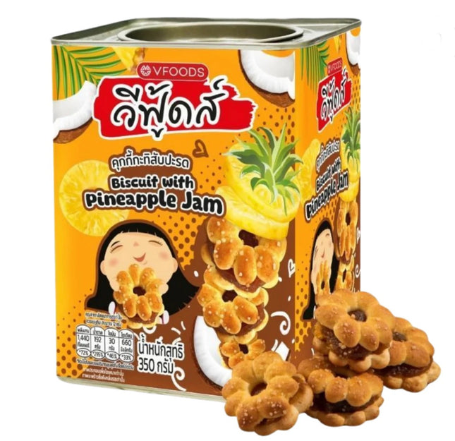Kiks med Ananasmarmelade