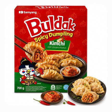 Buldak Stærke Kimchi Kyllinge Dumpling 700g