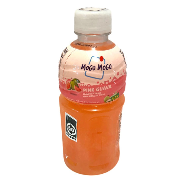 Mogu Mogu Pink Guava Drik Med Nata De Coco