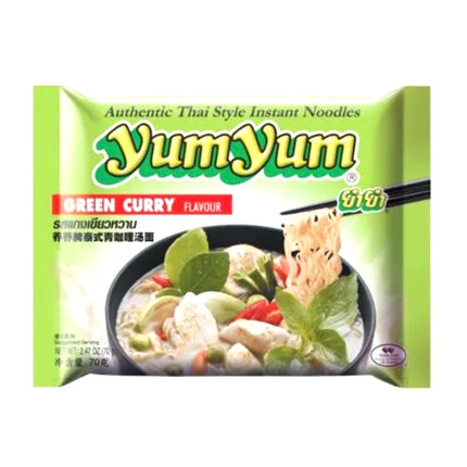 Yum Yum Instant Nudler Grøn Karry