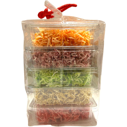 5-Farvet Nudel Snack 200g