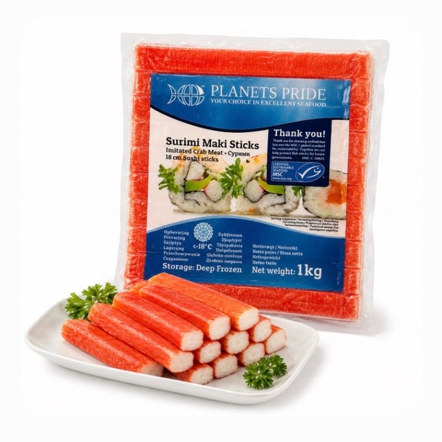 Surimi Maki Sticks 1000g