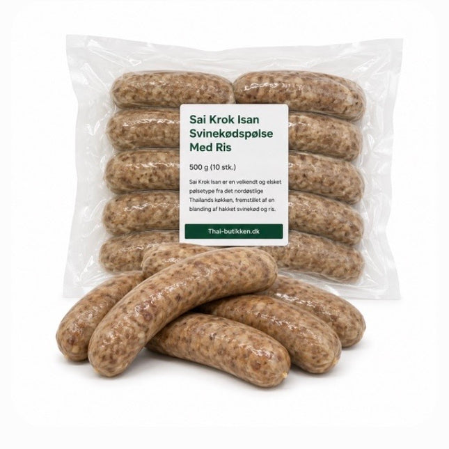Sai Krok Isan Svinekødspølse Med Ris
