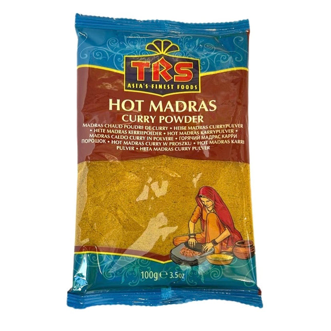 TRS Madras Karry pulver, Hot 100g