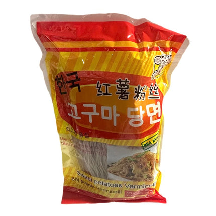Søde kartoffelnudler, Lucky Cat, 500g