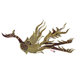 Hongsa Red-Brown-Gold L 75 H 36 cm (Thai Phoenix)