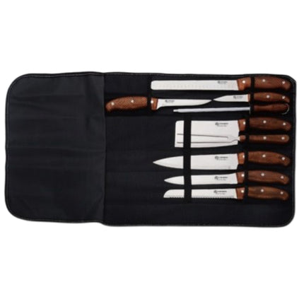 Eisenbach LH-049 9-delt professionelt knivsæt med rulletaske
