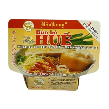 Bao long Vien Gia Vi Bun Bo Hue, Soup Seasoning 75g (4×18,75g)