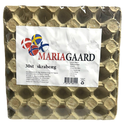 M/L Skrabeæg 30 stk. Mariagaard