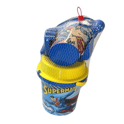 Strandsæt Batman & Superman 5 dele